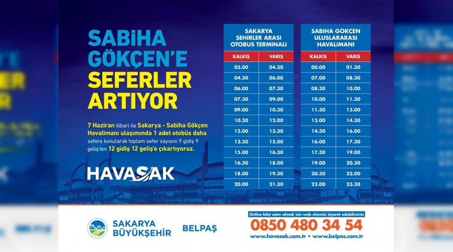 HAVASAK’a 3 sefer daha