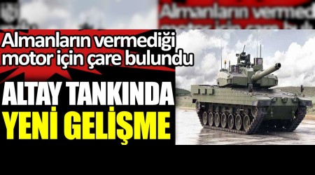 Sakarya'da üretilen Altay tankında anlaşma tamam