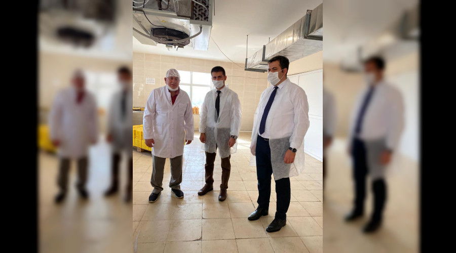 Taraklı Kaymakamı Özgür Kaya İlçede İstihdam sağlayan işletmeleri Gezdi