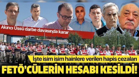 15 Temmuzun en kritik davasnda karar gn! FET֒c hainlere ceza yad!