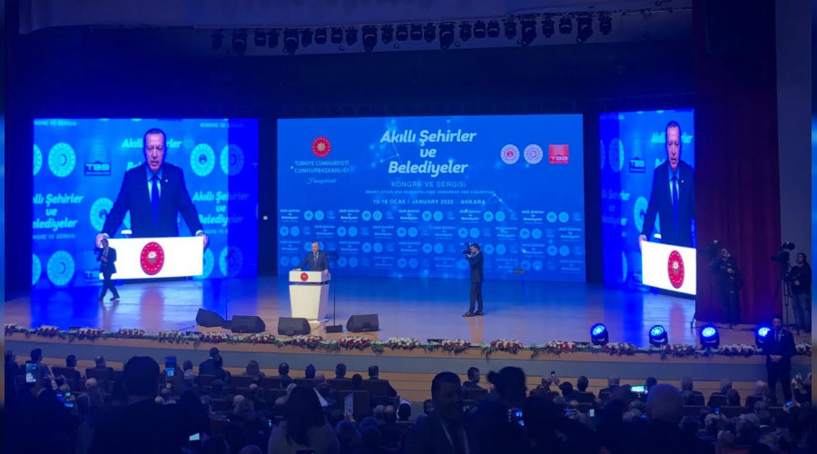 Başkan Özen, Akıllı Şehirler ve Belediyeler Kongresine Katıldı
