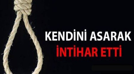 Evinde intihar etti