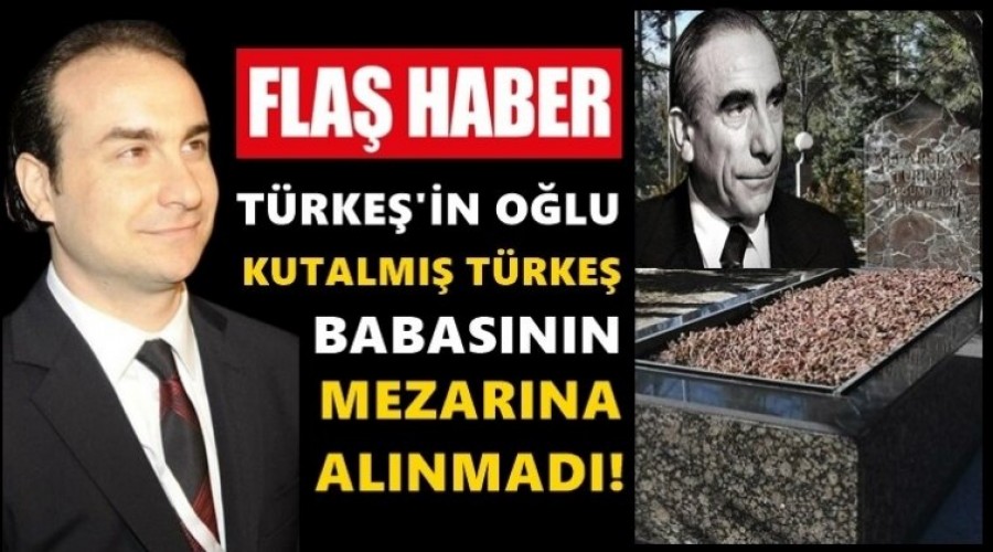 Alparslan Trke'in olu Ahmet Kutalm Trke, mezar ziyaretine alnmad!